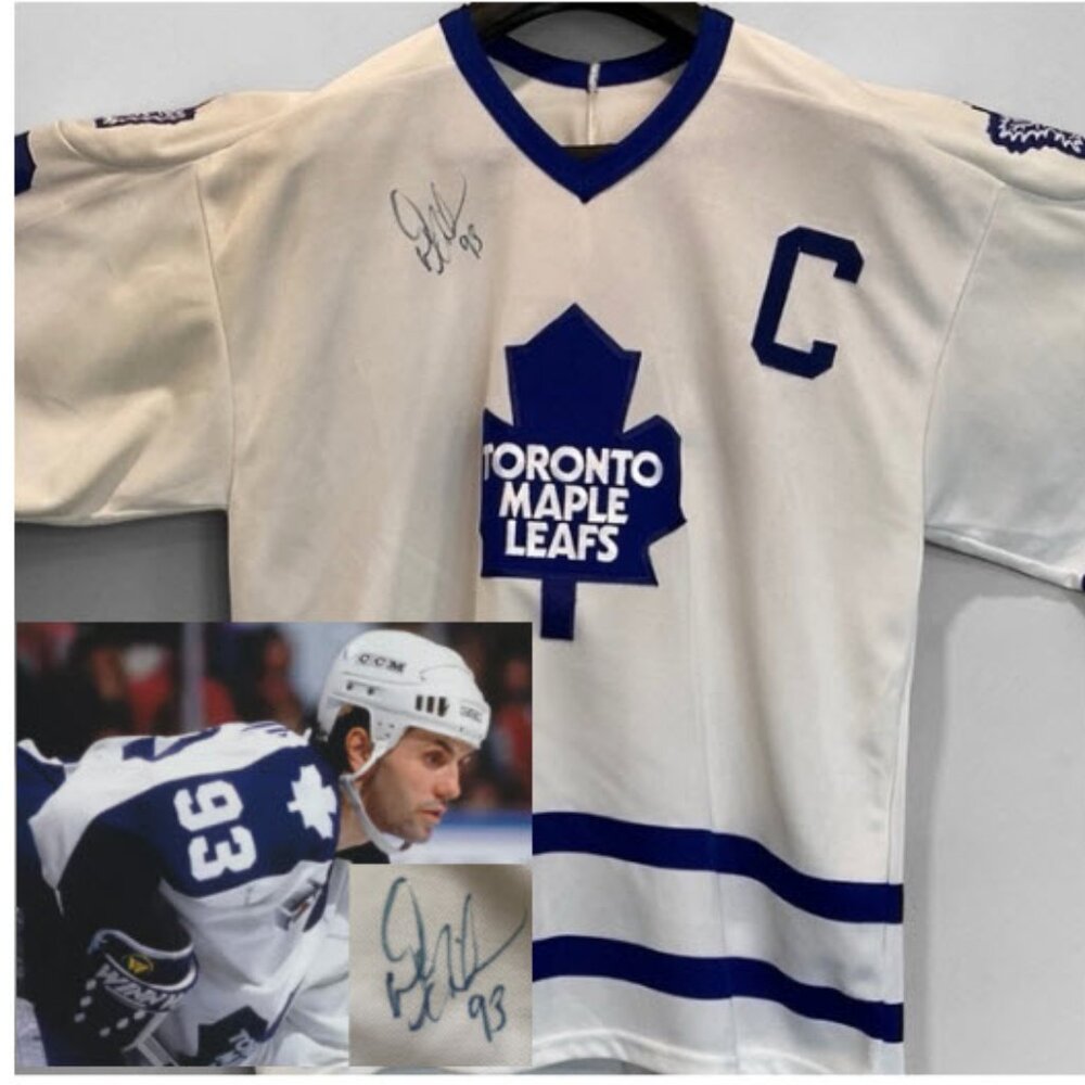 Toronto Maple Leafs Doug Gilmour NHL Jersey Size XL